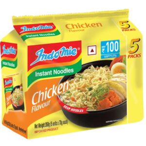 INDOMIE FLAVOUR CHICKEN NOODLES 5 PACK