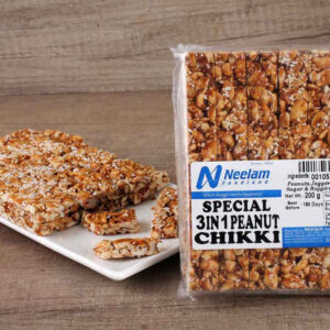 3 IN 1 PEANUT CHIKKI 200G