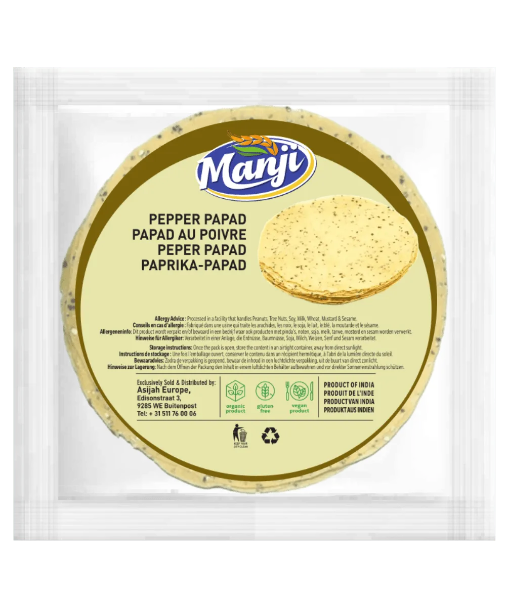 MANJI PAPRIKA PAPAD 200G