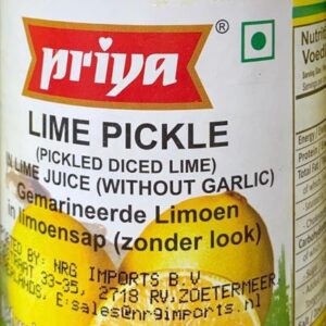 PRIYA LEMON PICKLE